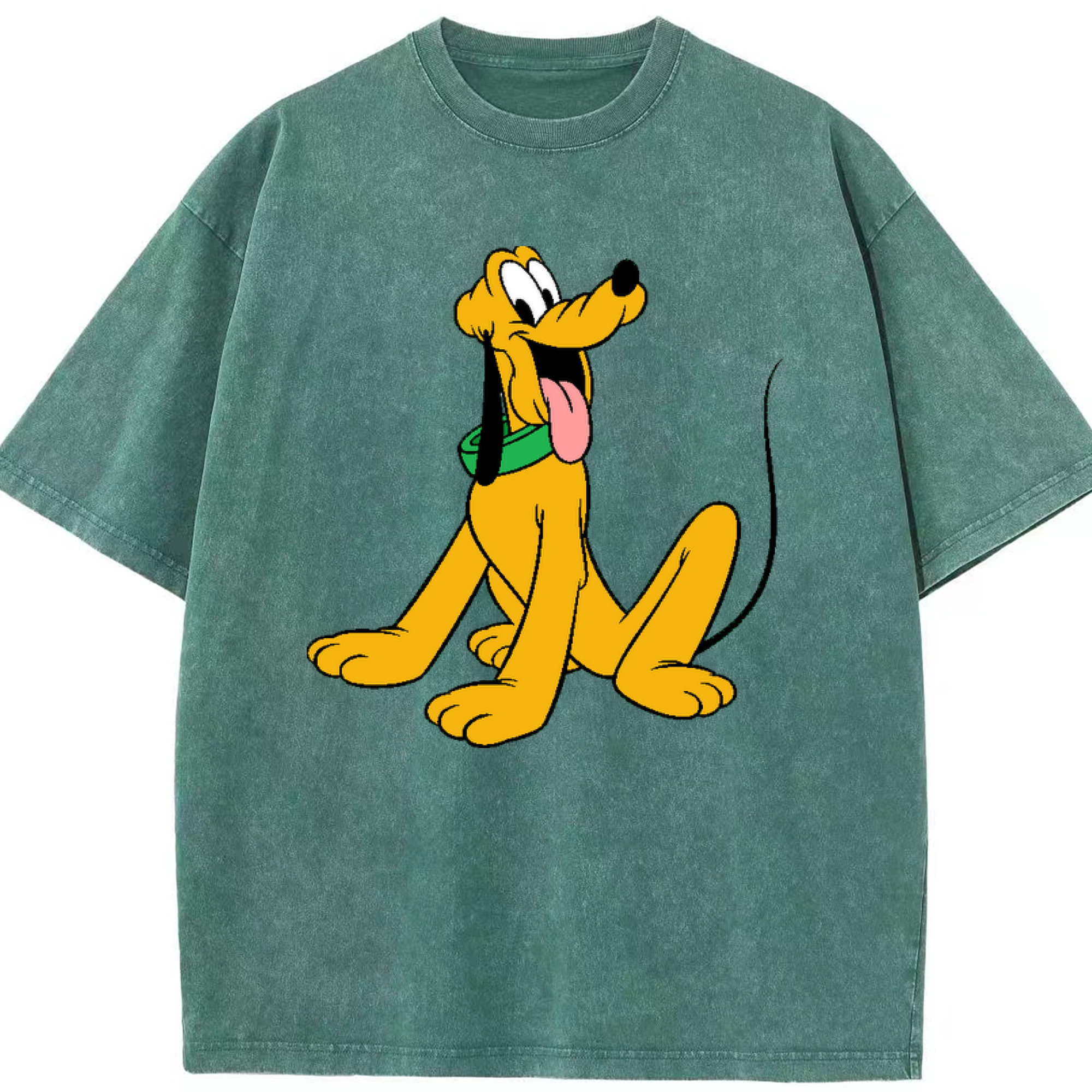 （画像用） ミッキーマウス Mickey Mouse 綿100% ヴィンテージ風 半袖Tシャツ（フロントプリント）